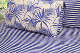 Coastal Navy Blue - Export Quality Cotton